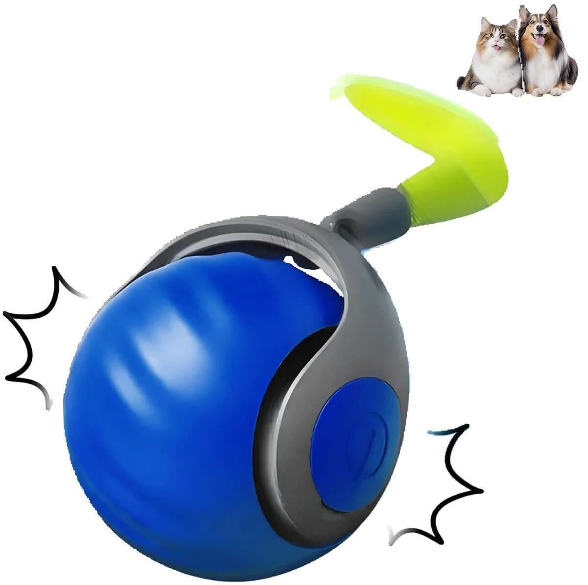 Speedy Tail 2.0 – Olika Interaktiv kattleksaker (boll, rep & svansdesign)