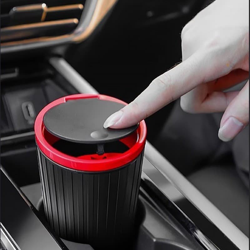 Mini soptunna för bilen – 550 ml med smart trycklock