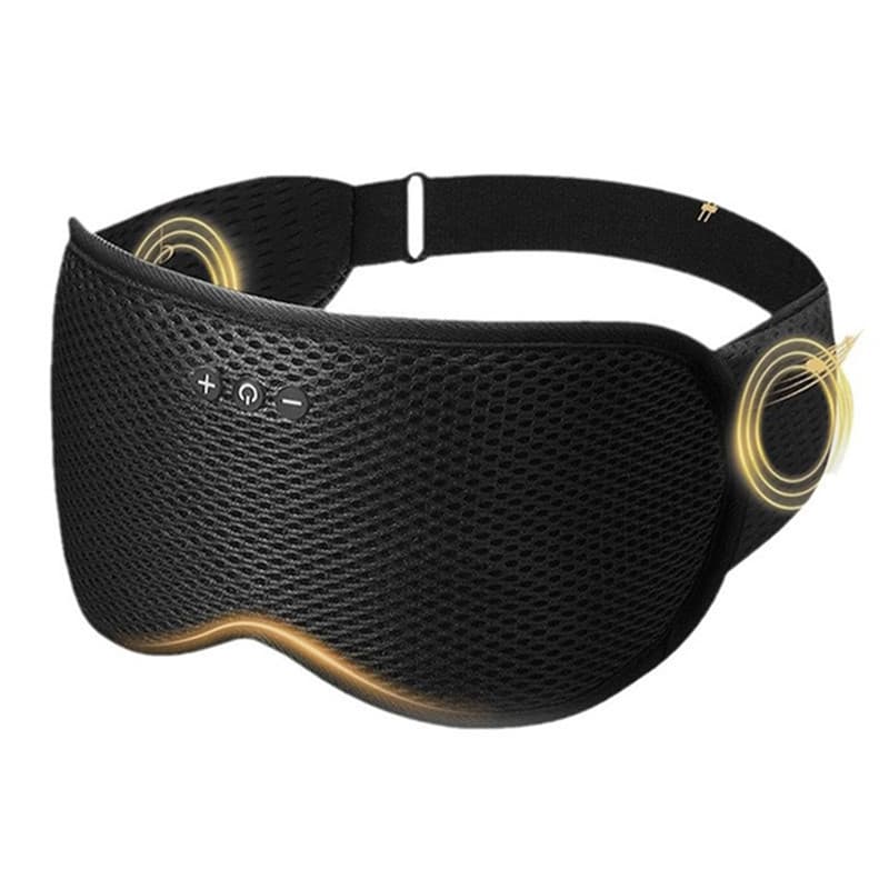 Trådlösa Sovhörlurar med Ögonmask – Bluetooth 5.4 och Aktiv Brusreducering