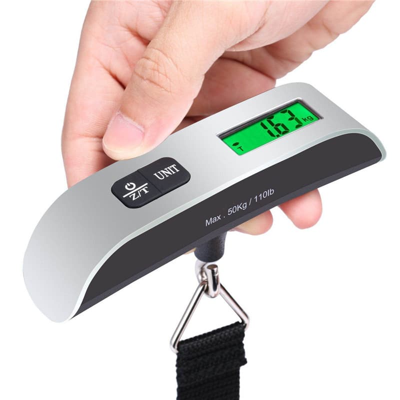 Digital Bagagevåg – Väg Resväskan upp till 50 kg